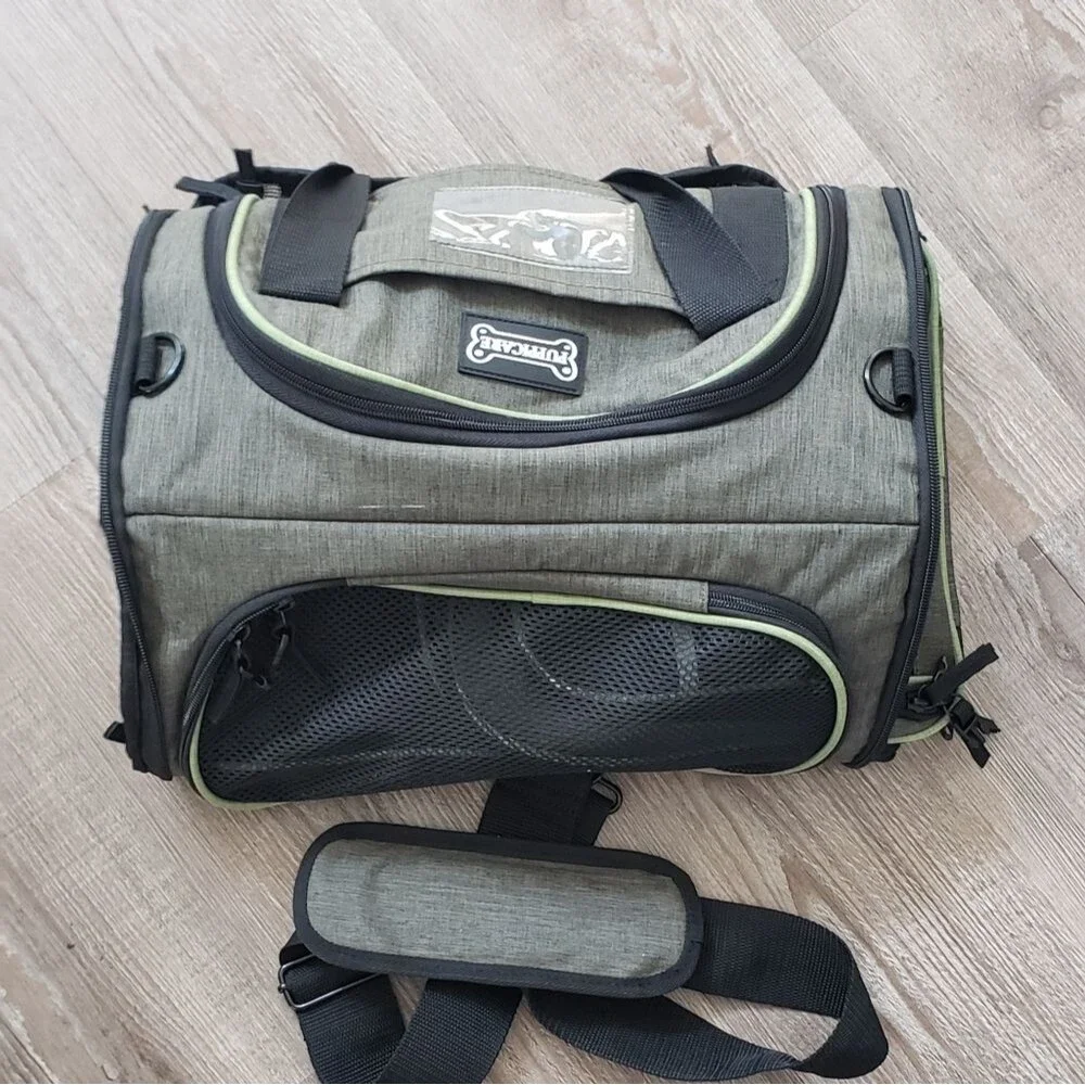 dog carrier Puppycare deluxe pet carrier with hand and shoulder straps
